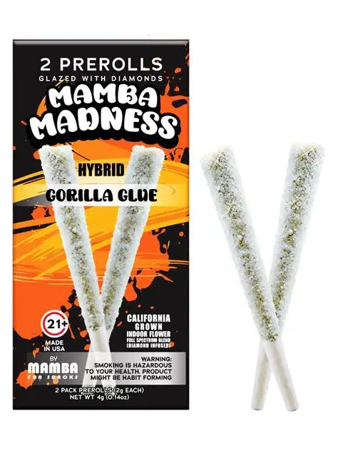 Mambas Madness Pre rolls - 2 pre rolls