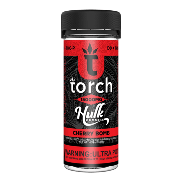Torch Hulk gomitas - 20 pzs